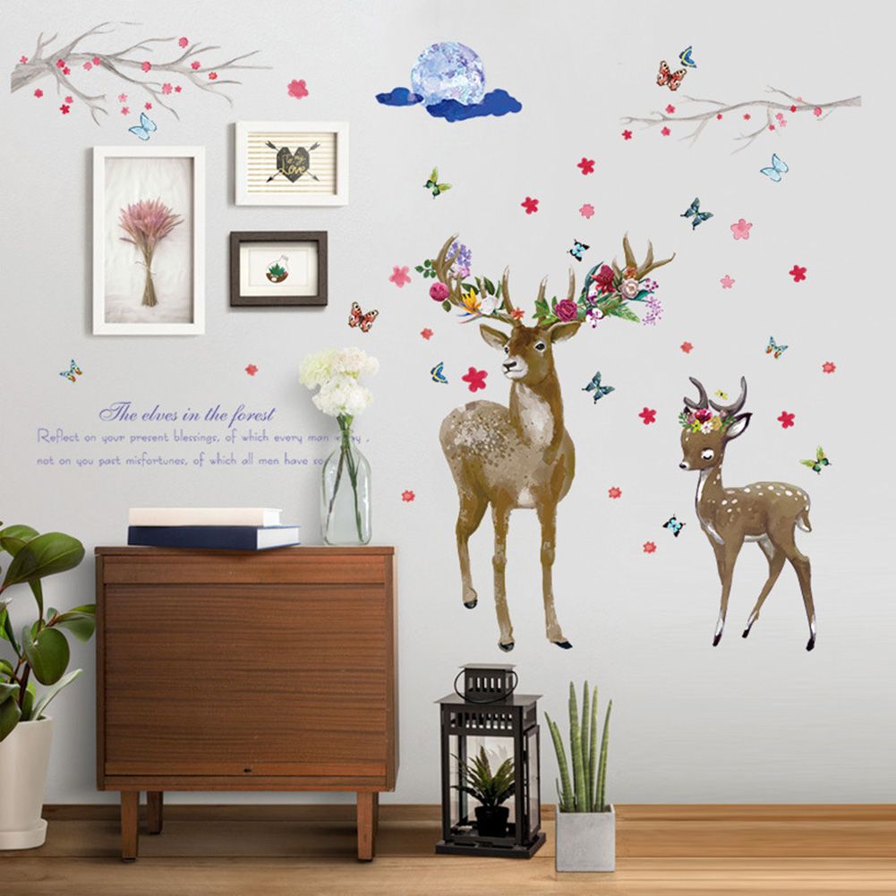 Yfashion Cartoon l Pattern Wall Sticker for e Wall Background  lass Window Decor