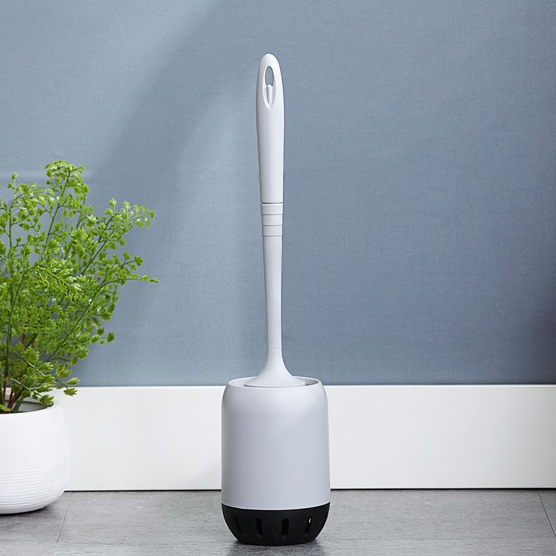 Yfashion oilet Brush Cleaning Brush Wall Hanging Household Floor Cleaning Bathroom Accessories