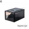 Magnetic Thickened Dustproof Shoes Storage Container Sneakers Organizer Box