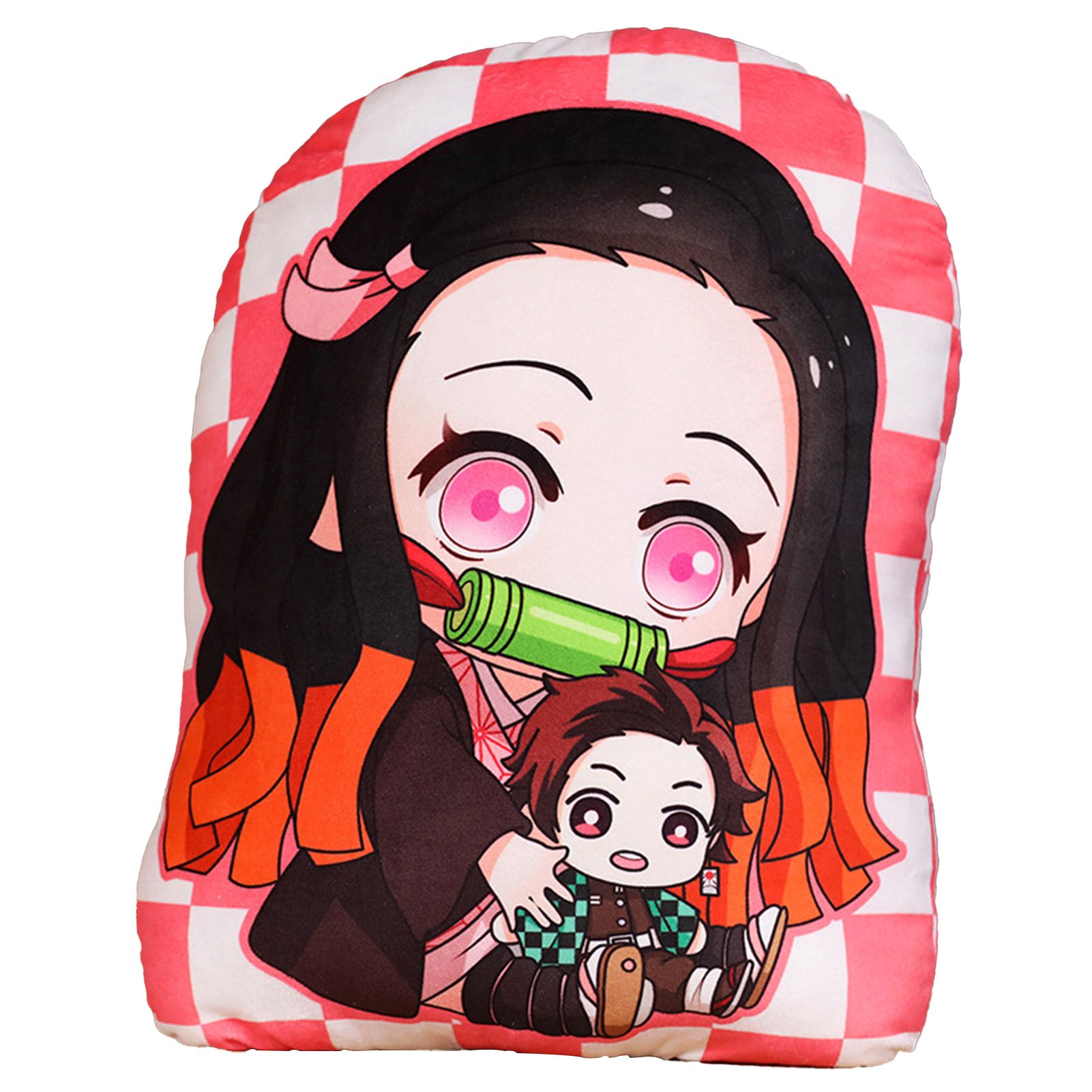 Cushion Cartoon Design Lovely Demon Slayer Figure Square Pillow for Home