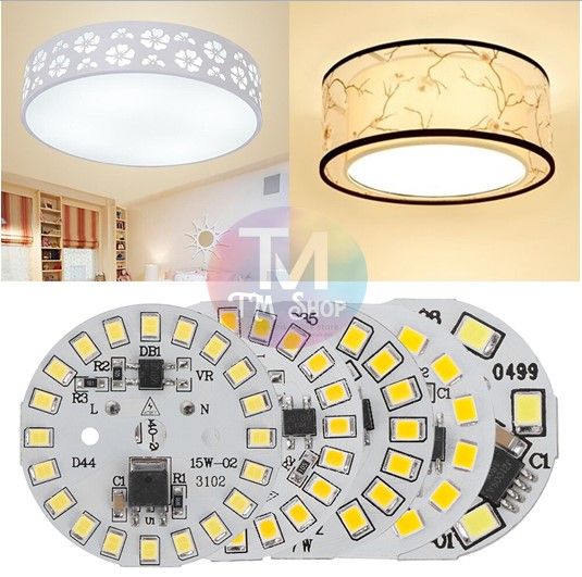 Free Delivery AC220V LED Bulb lamp plate 15W and 18W Variant No Need Adapter Replace LED Lodine Very Low Price