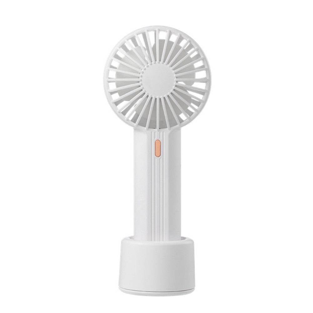 Yfashion ni Fan Desktop Hanging Neck Handheld Usb Charging Fan Office mitory Silent Fan color:white size:43.5*47*162.5mm
