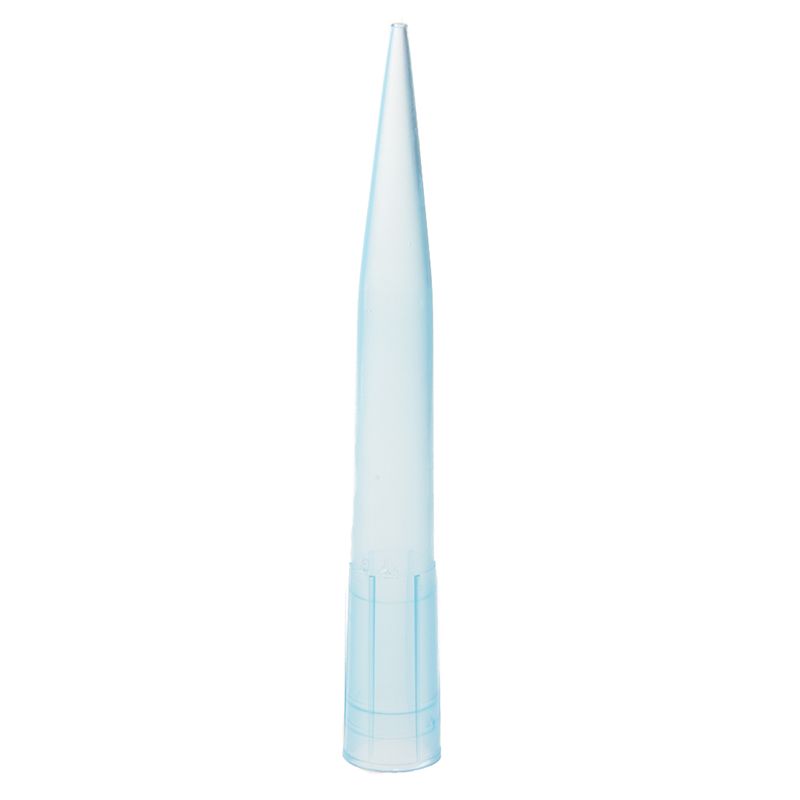 Blue Transparent 1000UL 1ml Lab Pipette Pipettor Tips 500 Pcs