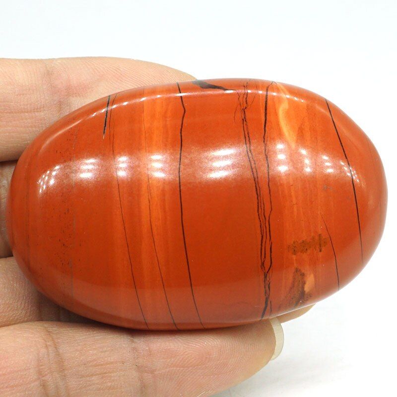 Massage Soap Stone Natural Red Jasper Energy Stone SPA Quartz Mineral Basalt Therapy Pain Relief Health Care Tool