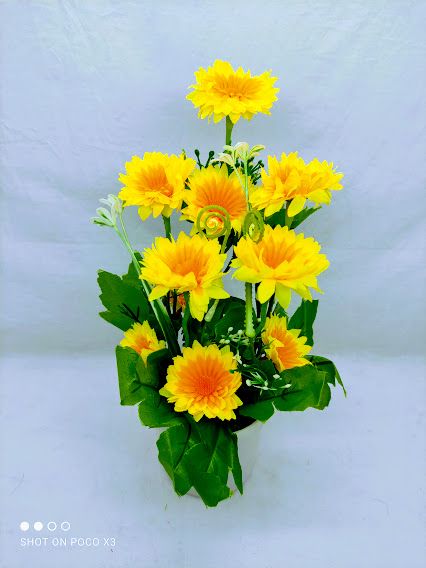 Artificial Small Sunflowers & plant