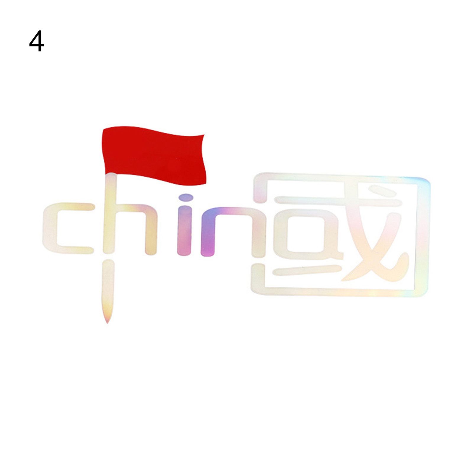 Car Sticker Durable China Charter Reflective Body Decal