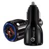 Universal QC 3.0 Dual USB Port 3.4A Fast Charge Car Auto Adapter Charger Socket