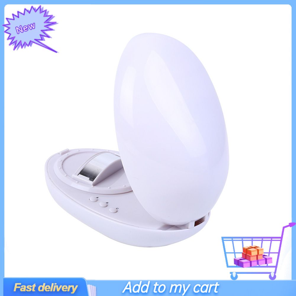 Portable Colorful Rainbow LED Night Light Projector Lamp Bedroom Party Decor