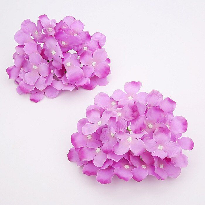 Artificial Silk Hydrangea Flowers Heads Wedding Party Decorations Home Office Table Simulation Adornments 13 Colors 6A1216