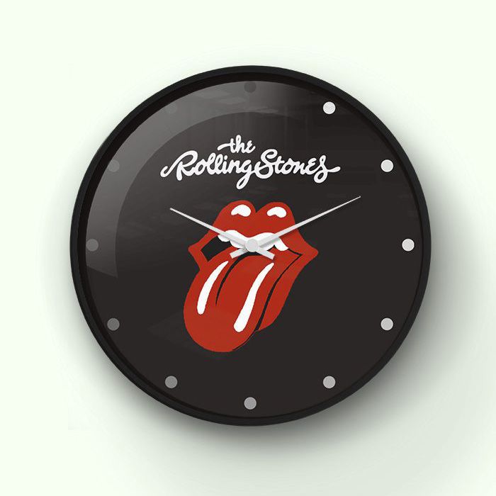 Paperboat The Rolling Stones wall clock 10 Inch