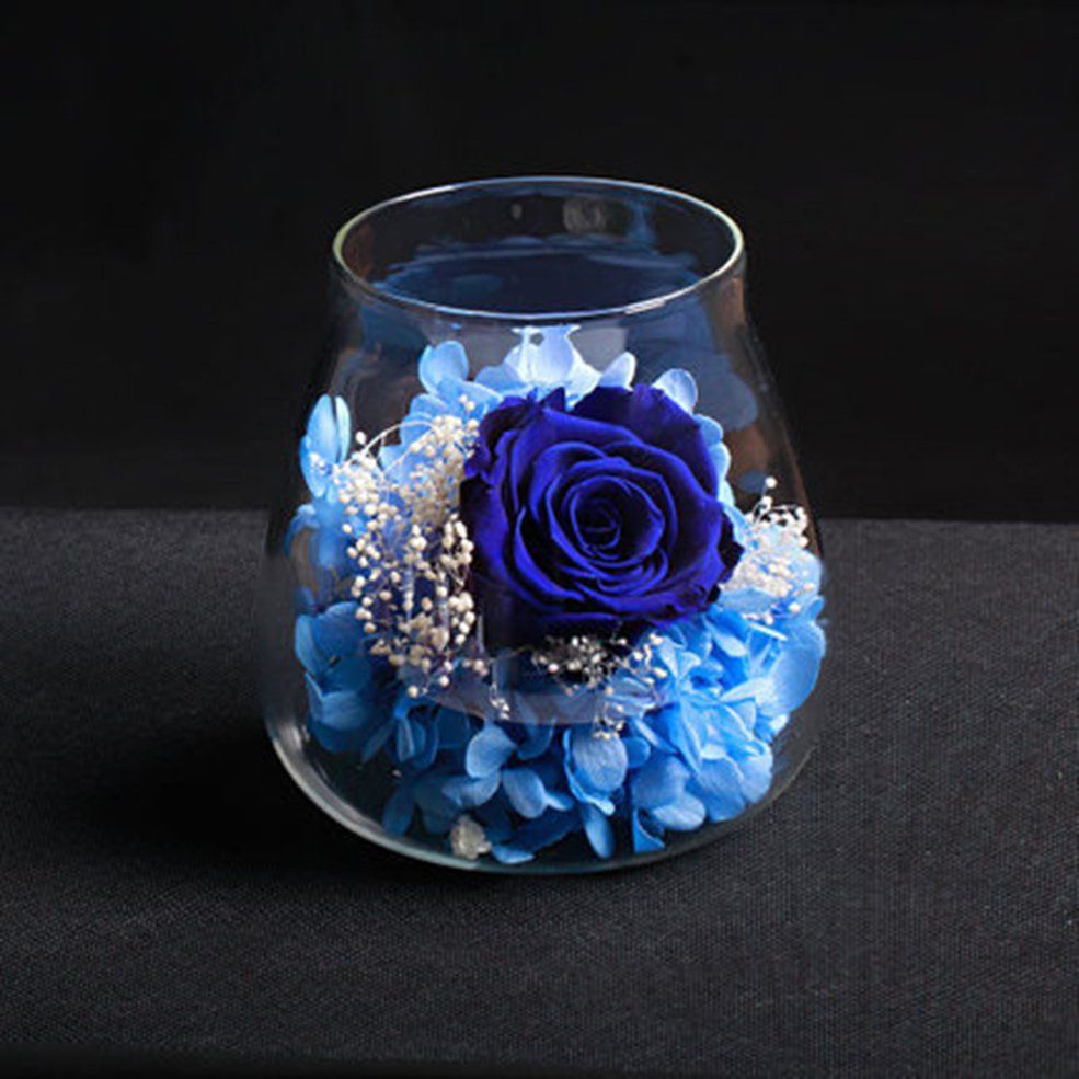 MA Water drop type immortal flower decoration
