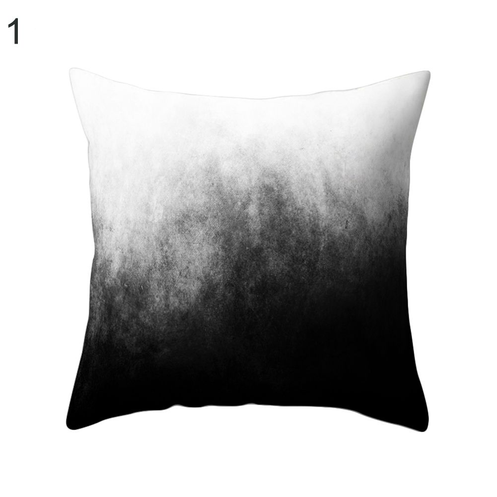 Marble Pattern Soft Comfortable Cushion Cover Bed Sofa Pillowcase Home Decor