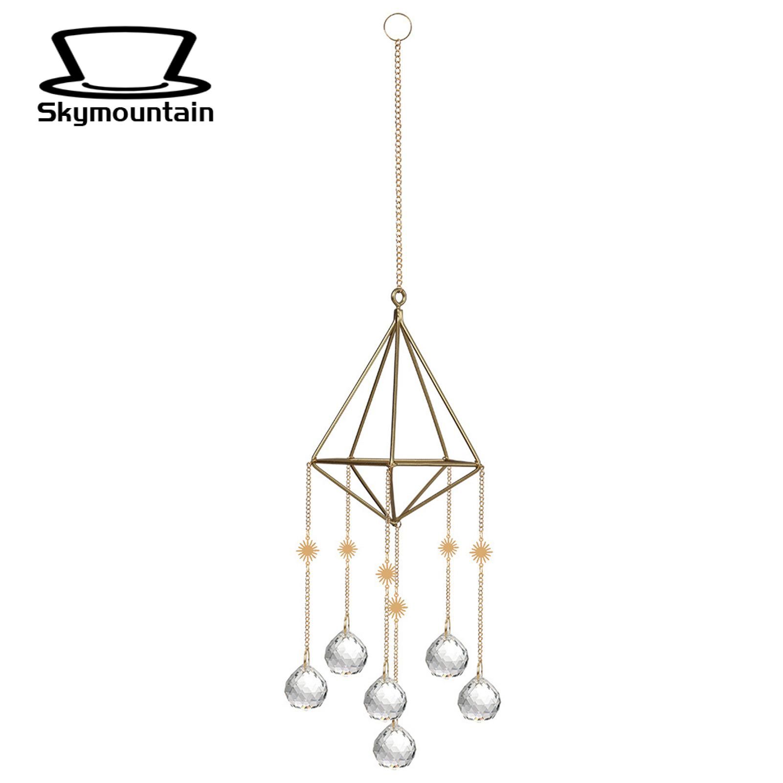 Skymountain Suncatcher Pendant Colorful Lamp Curtains Window Suncatcher Pendant