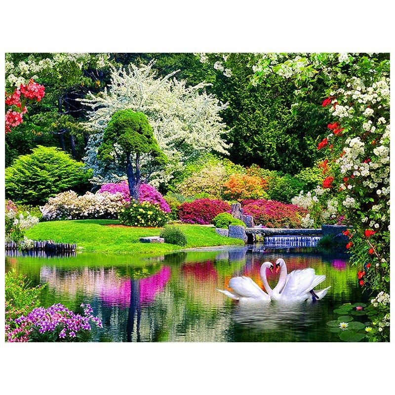Diamond Painting Full Square Landscape Diamond Scenery Rhinestones Pictures Diamond Embroidery Cross Stitch