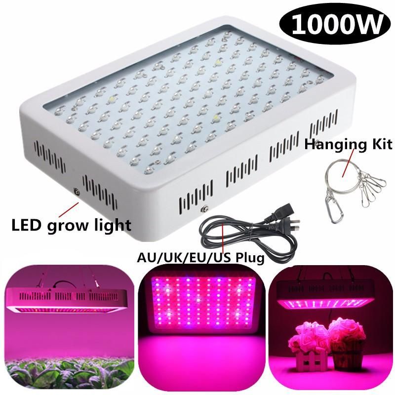 2000W LED Grow Light Hydroponic Full Spectrum Veg Indoor Plant Lamp Panel  New