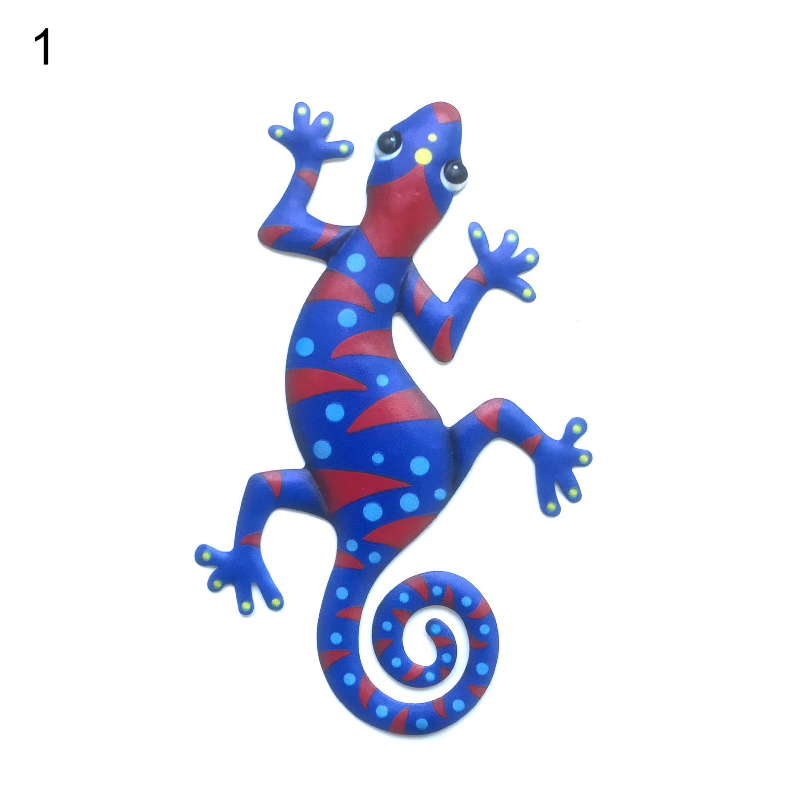 Gecko Ornament Realistic Looking 3D Gecko Sculpture Art Hanging Ornament