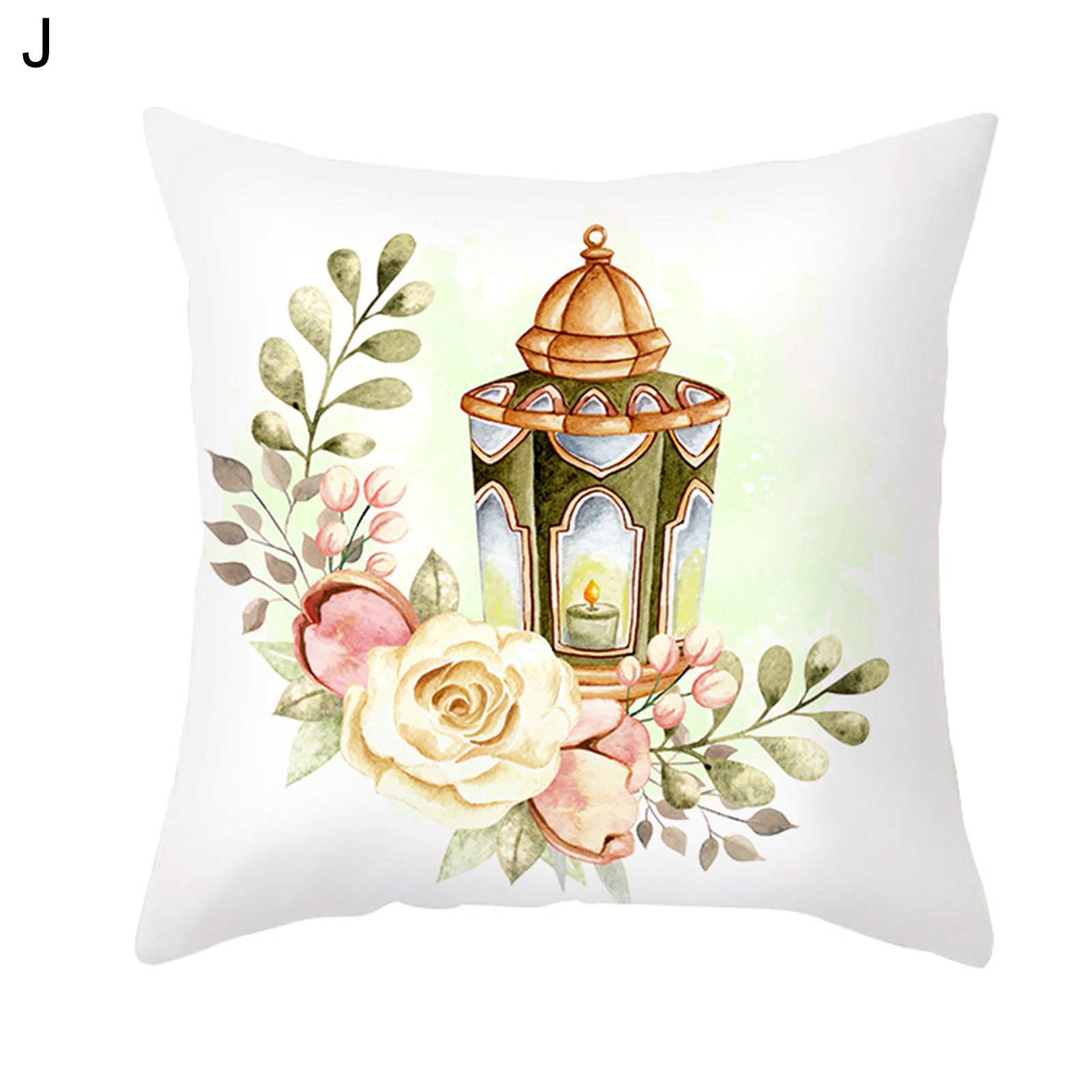 Throw low Case Lamp Pattern Zipper Cushion Case