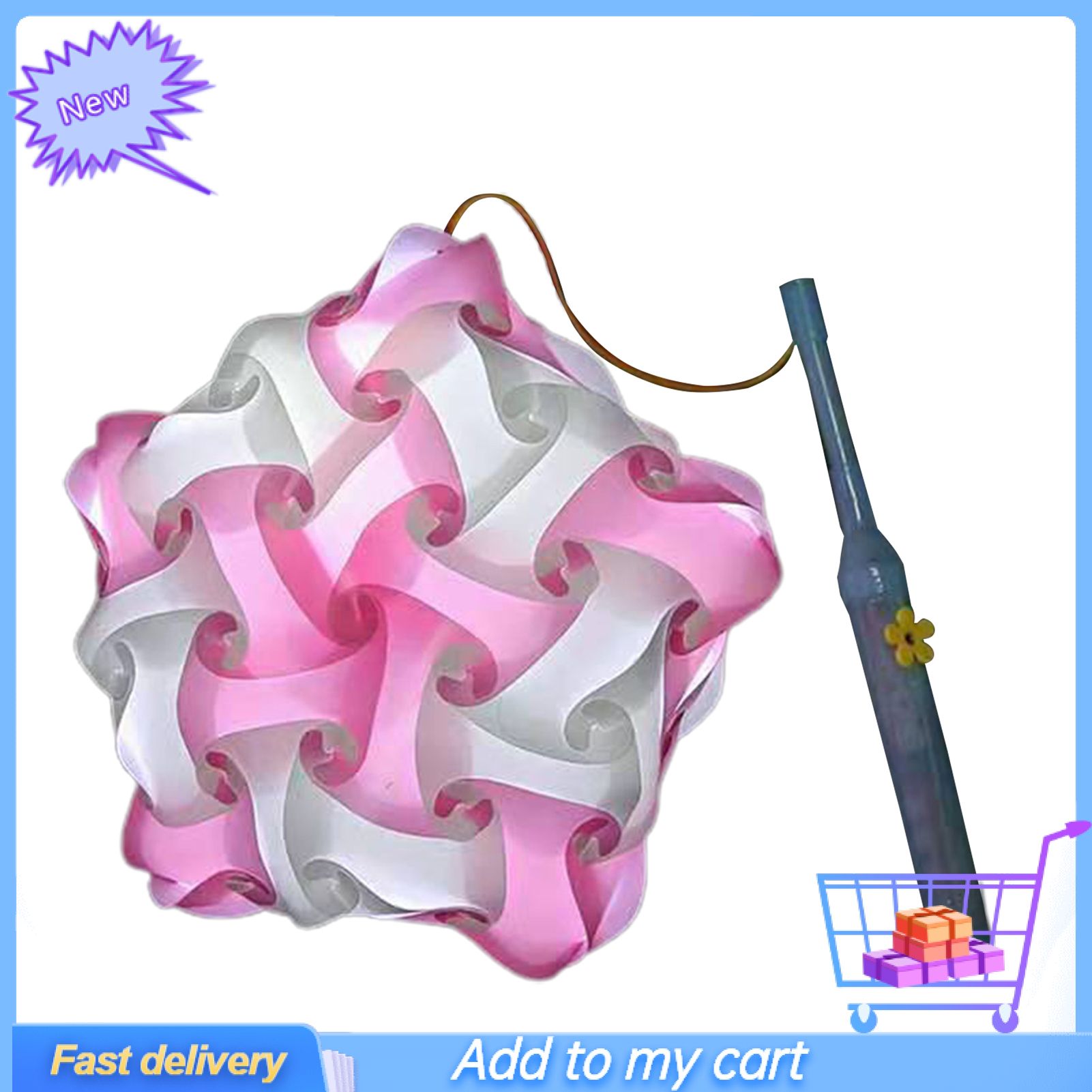 Portable Lantern Natural No Cutting Exquisite Chinese Small LED Lantern for Wedding