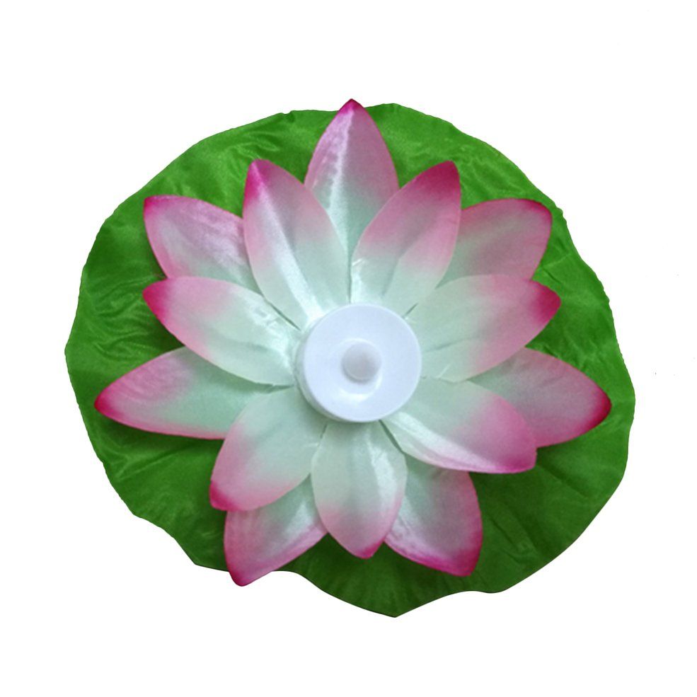 MA Colorful LED Changed Floating Flower Lamps Water Swimming Pool Wishing Light