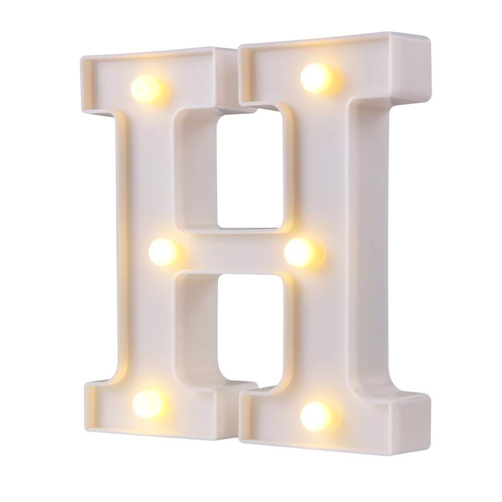 OIMG Alphabet Letter Led Night Light Lamp Outdoor Home Club Wedding Party Wall Decor