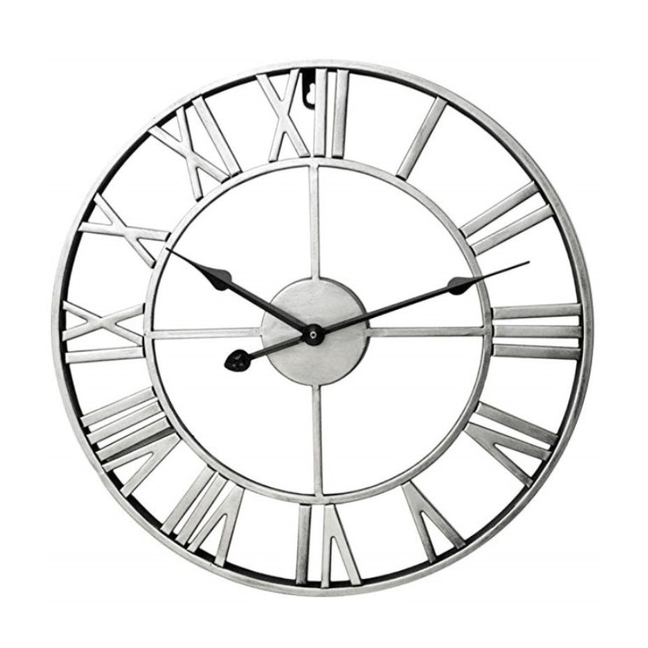 European Style Iron Clock Retro Clock Creative Home Decoration Wall Clock