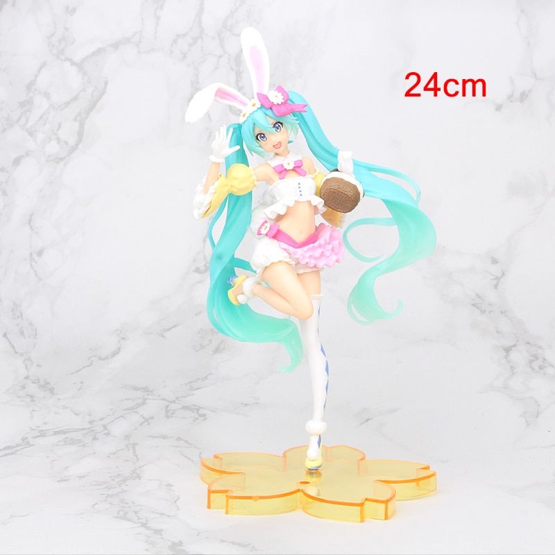 13-26cm Sakura Miku Action Figures PiAnime Ghost PVC Toy Speelgoed Girls Model Toys Dolls Collections Gift For Kids