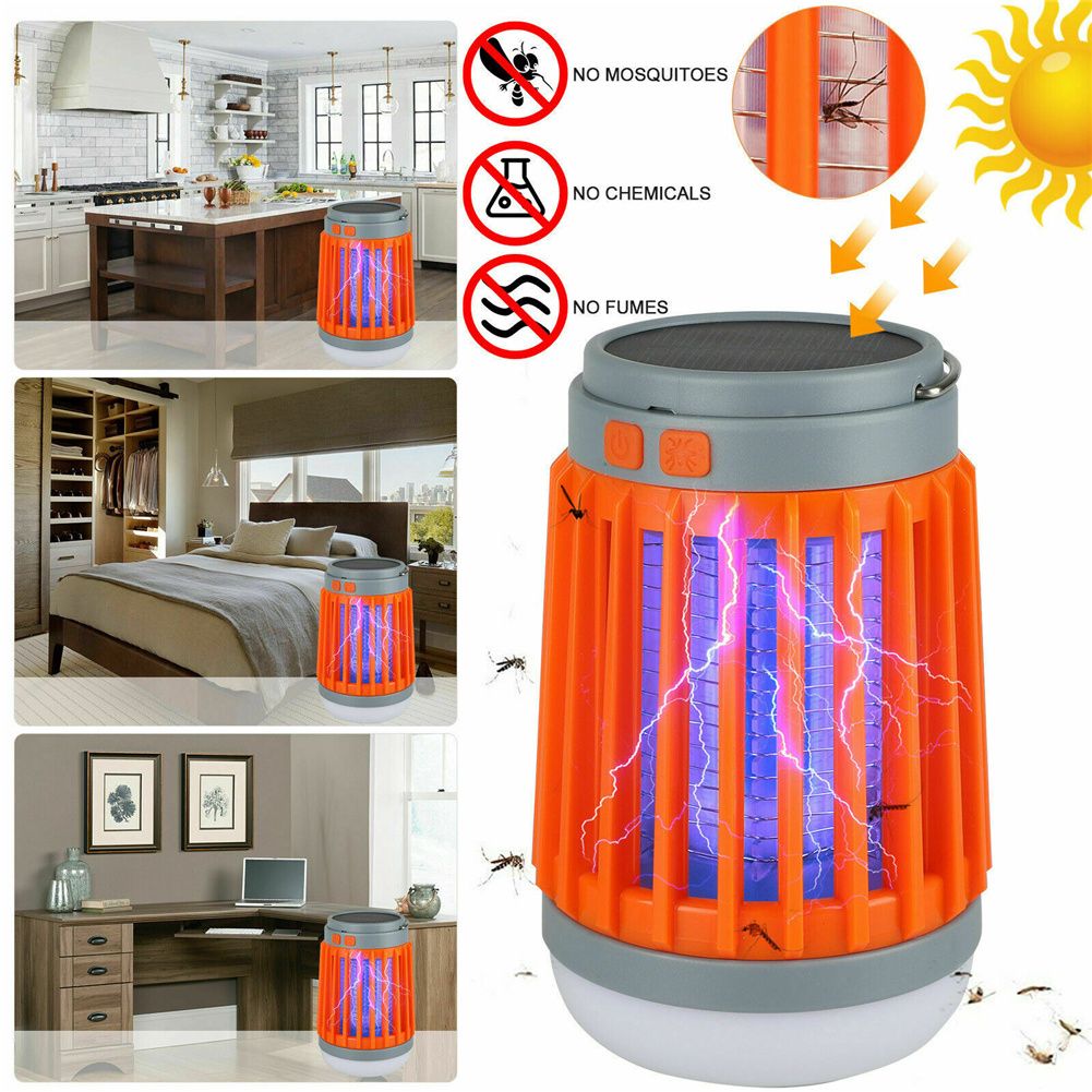 GC Solar Electronic Lamp Portable Usb Charging Ipx7 Waterproof No Noise 3 Brightness Setting Lamp specification:W005 red