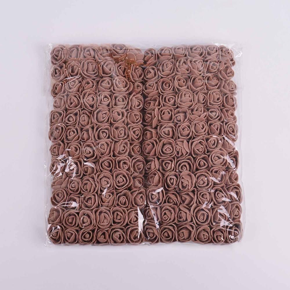 144pcs 2cm MINI foam roses for home Wedding fake Flower Decora Scrapbooking diy Wath gift box cheap Artificial flower