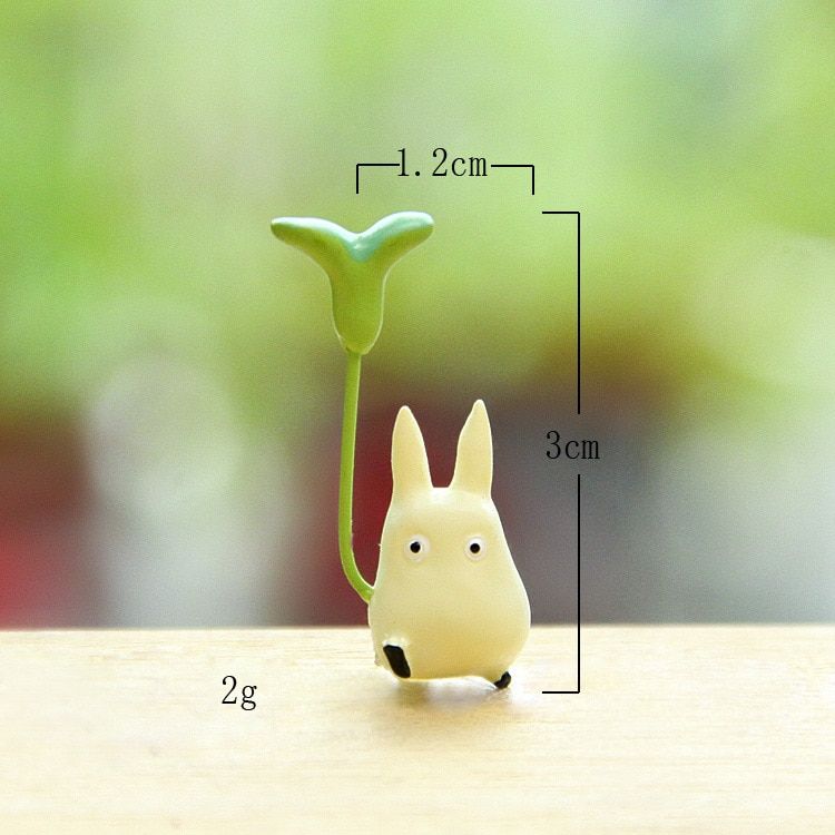 Micro Fairy Garden Figurines Miniature Desktop Decoration Terrarium Succulents Anime Totoro Action Figures Gift DIY