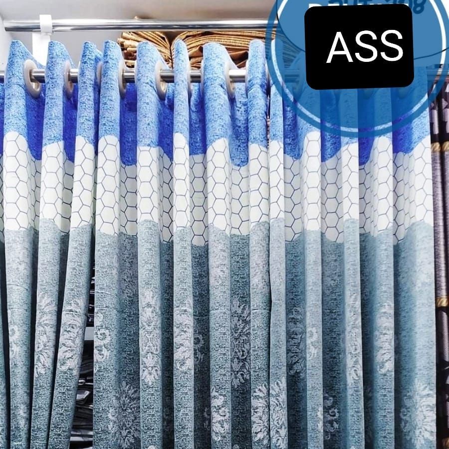 Home Tex curtains (  5kuchi porda )  unique design