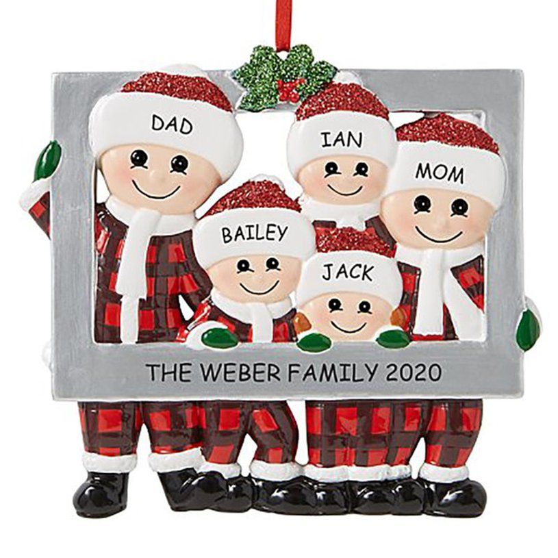Christ Pendant Creative ChristFamily Member Photo Frame Pendant ChristDecoration Gifts