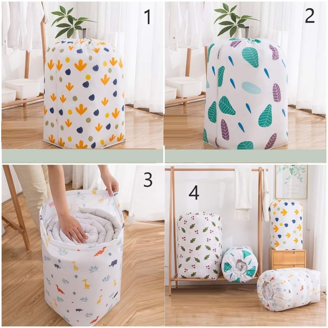 Large Foldable Quilt Clothing Storage Bag . Coats Cover, blankets Cover, cloth Cover, For Winter.