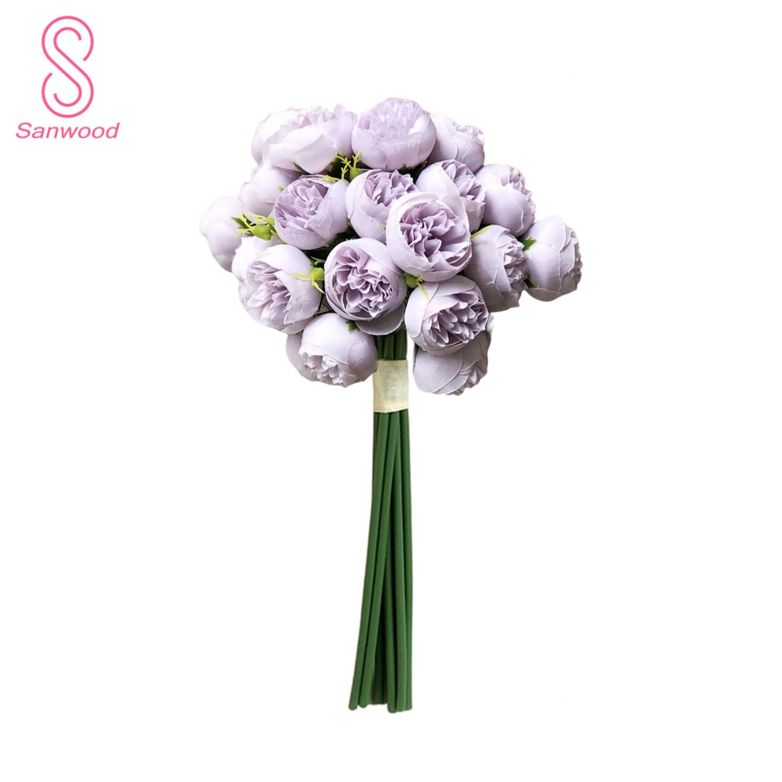 Fake Floral Exquisite Beautiful Camellia Fake Artificial Floral