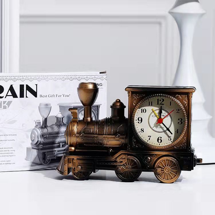 HOME DECOR ALARM CLOCK STYLISH TRAIN  2022