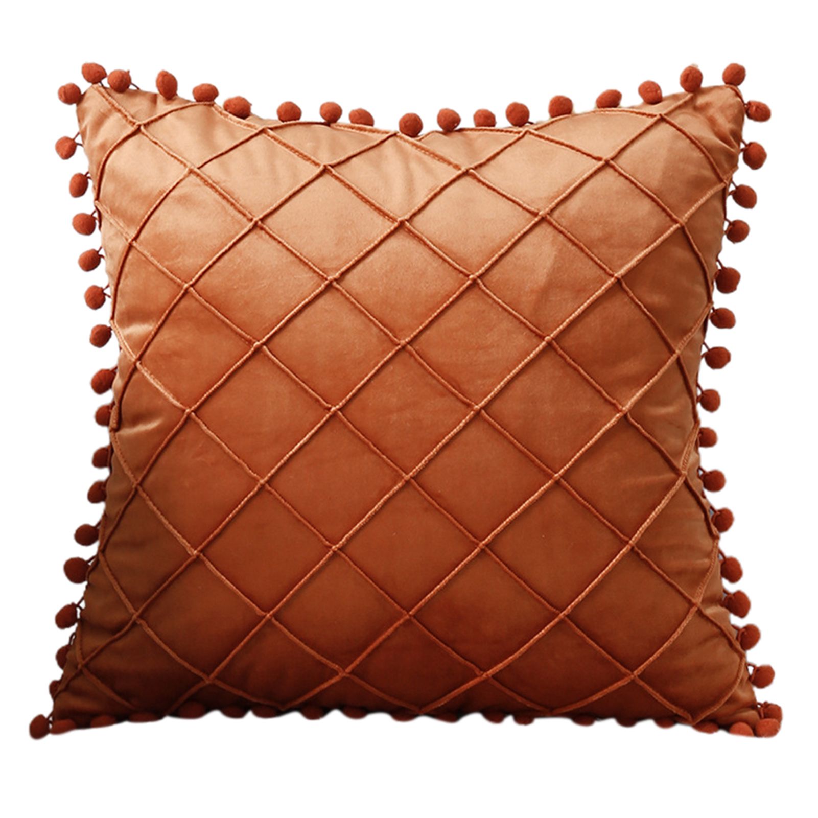 low Cover Decorative Rhombus Shape Design Cushion Case
