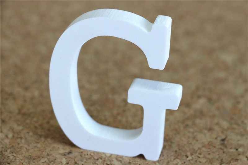 Creative Home Decor 8cm Wood Craft Wooden Letters Alphabet For Hotel Shops Birthday Party Home Wedding Decorations gifts