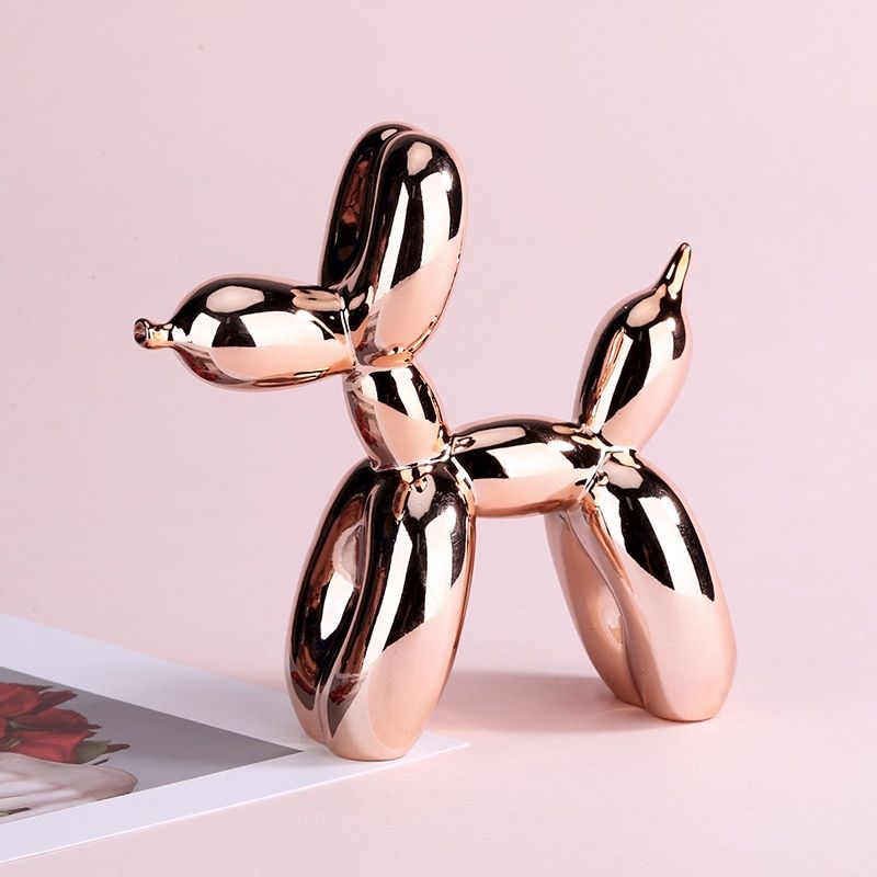 Nordic Resin Ornaments Balloon Crafts Sculpture Home Decoration Statue Kids Gifts Miniature Simulation  Figurines