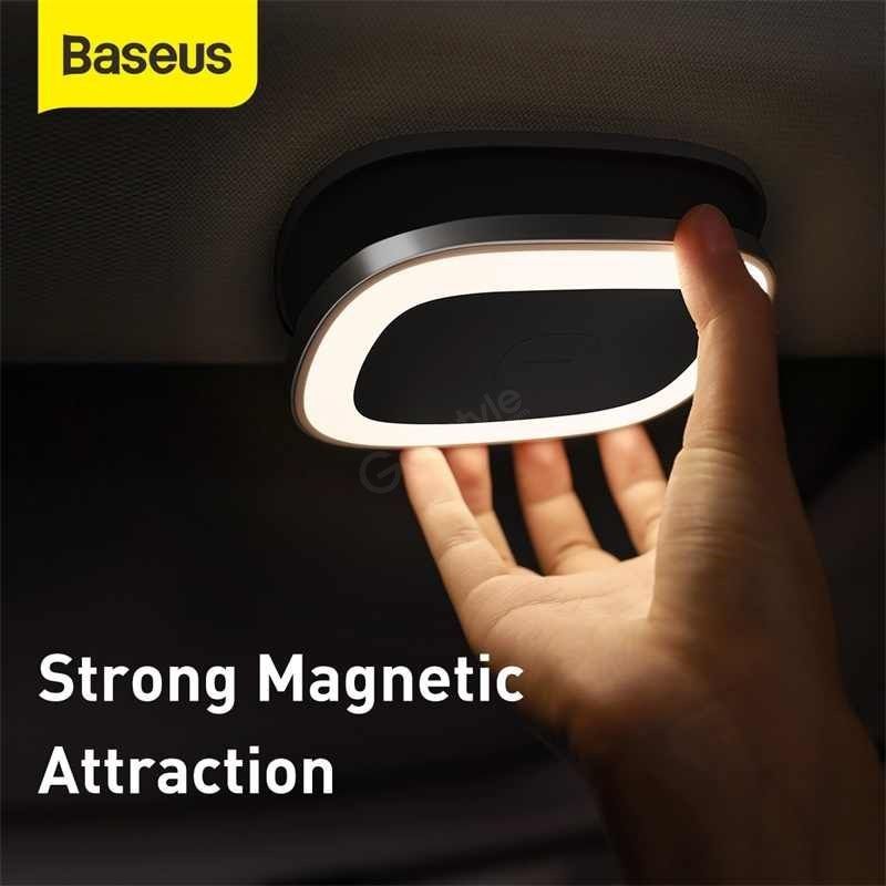 Baseus Car Reading Light Rechargeable Magnetic LED Auto Styling Night Ceiling Lamp