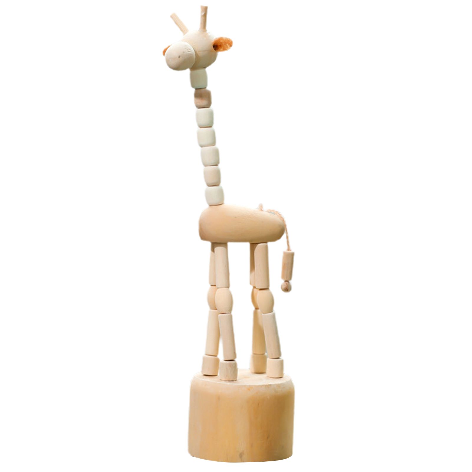 Figurine Decor No Odor DIY Giraffe Horse Puppet Bay Craft Figurine