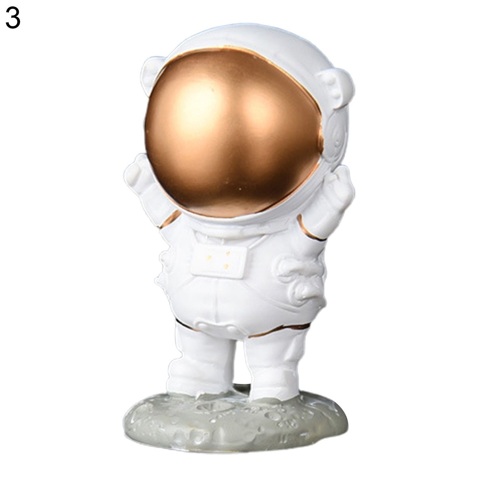 Resin Figurine Wear-resistant Decorative Astronaut Miniature