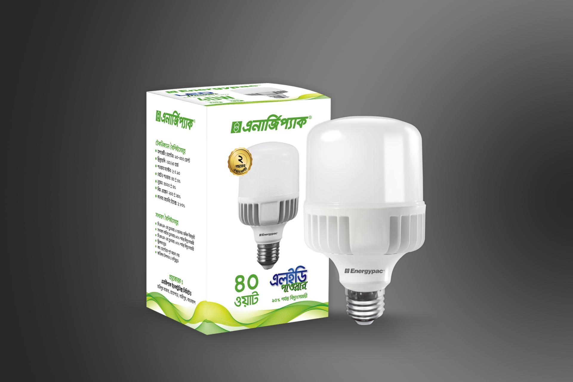 ENERGYPAC LED POWER BULB 40W