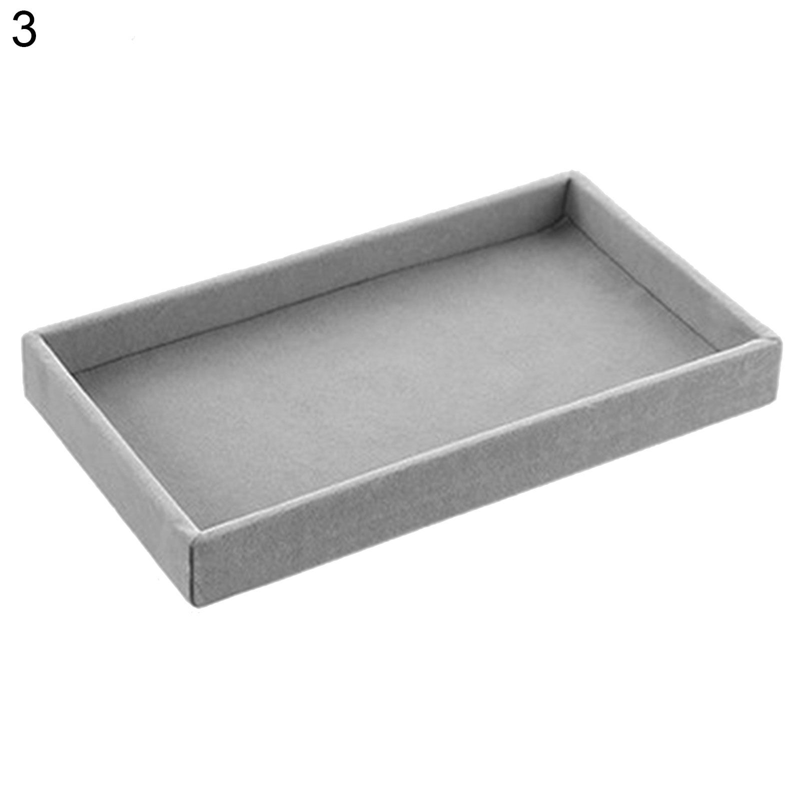 Jewelry Display Box Dust-Proof Female Sundries Jewelries Organizer with Drawer