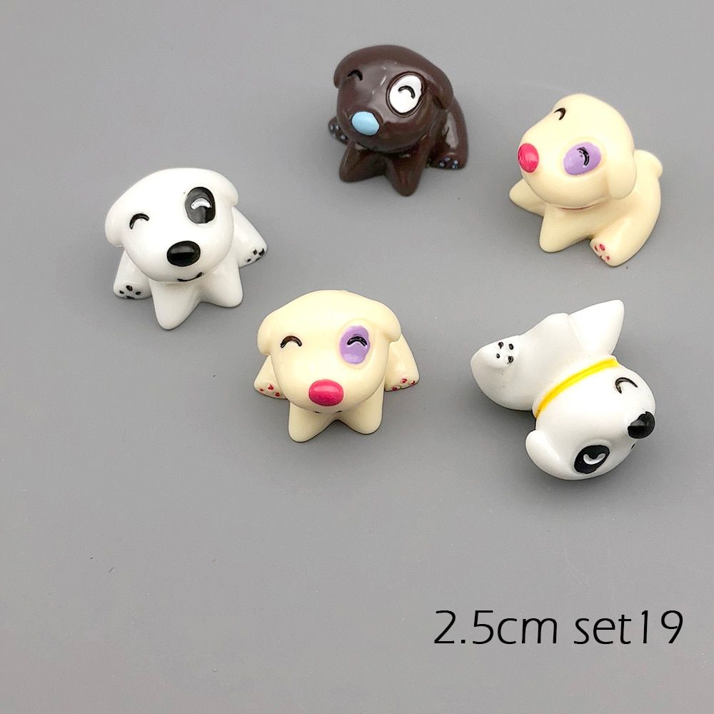 5pcs Mini Chick Rabbit Cow Sheep  Micro Fairy Garden Miniature/Terrarium/Succulent Decoration Ornaments DIY Accessories