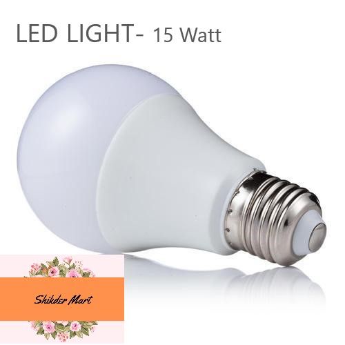 LED Light 15 watt, White LED Bulb, Type of Lighting Application: Indoor lighting