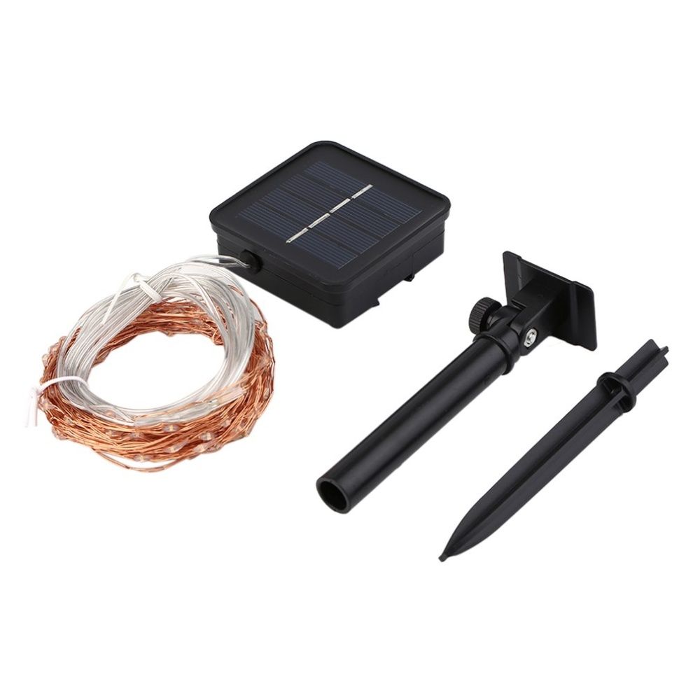 20M 200 Leds Copper Wire Lights 8 Modes Change Wedding Party String Light