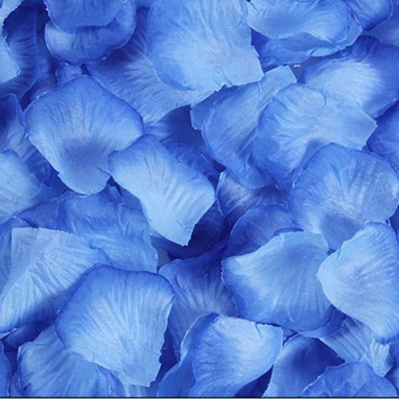 500pcs/Lot Silk Rose Petals Artificial Rose Flower Silk Petals for Throwing Walkway Romantic Wedding Decoration Accessories