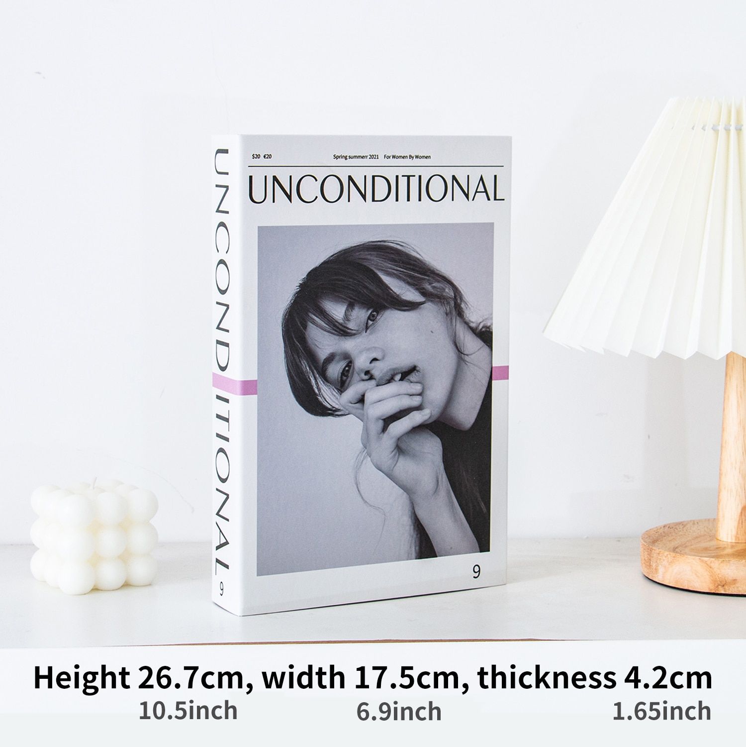 Ins Fashion Fake Books for Decoration  Home Decor Coffee Table Book Simulation Prop Book Model Hotel  Room Decorations for Home