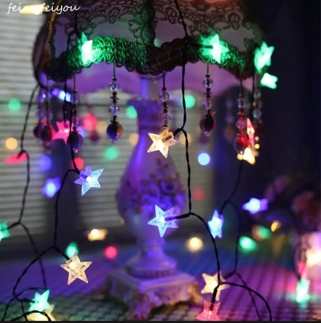 Star fairy light/little star fairy light/Star Shaped LED Light - Multi Color Decorative Light
