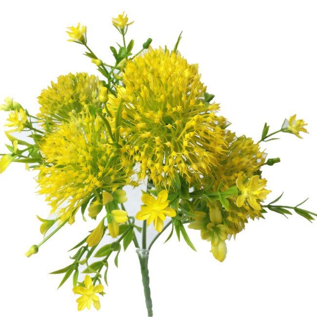One Soft Plastic Dandelion Flower Artificial Fake Hydrangea Flowers n Native Hakea Pin Cushion Leucospermum Nutans