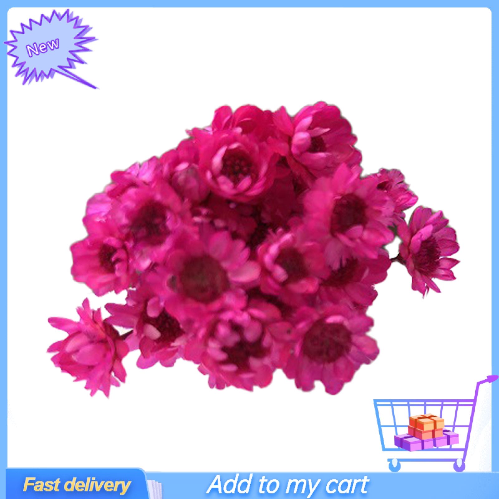 30Pcs Dried Flowers Long Lasting Anti Allergic Natural Vivid Gypsophila Dried Flowers for Home